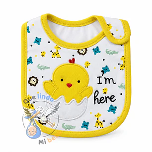 Babero Impermeable Pollito
