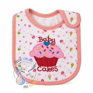 Babero Impermeable Cupcake