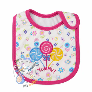 Babero Impermeable Paletitas
