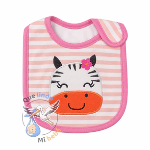 Babero Impermeable Cebra