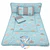 Set Para Cuna Colecho Celeste/Gris Nubes