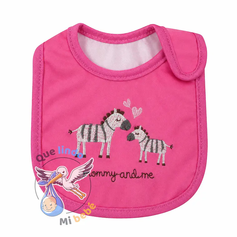 Babero Impermeable Cebras 1