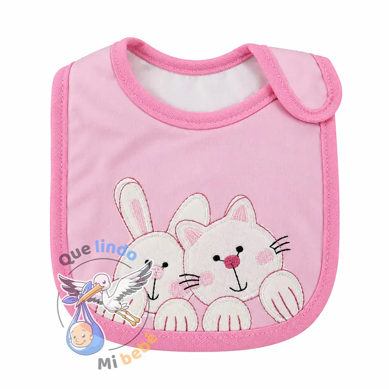 Babero Impermeable Gatita Coneja 1