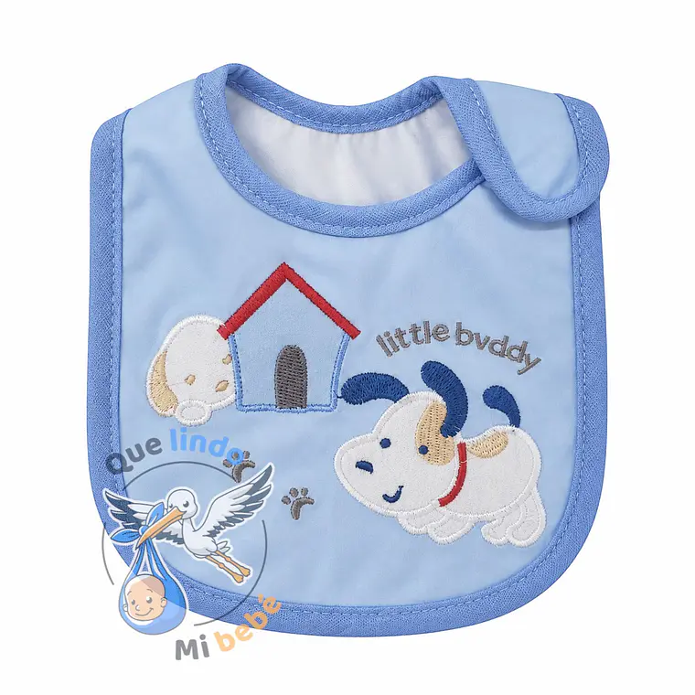 Babero Impermeable Perritos 1