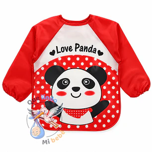 Babero Manga Panda