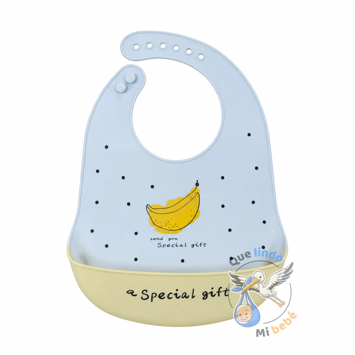 Babero de Silicona Banana 1