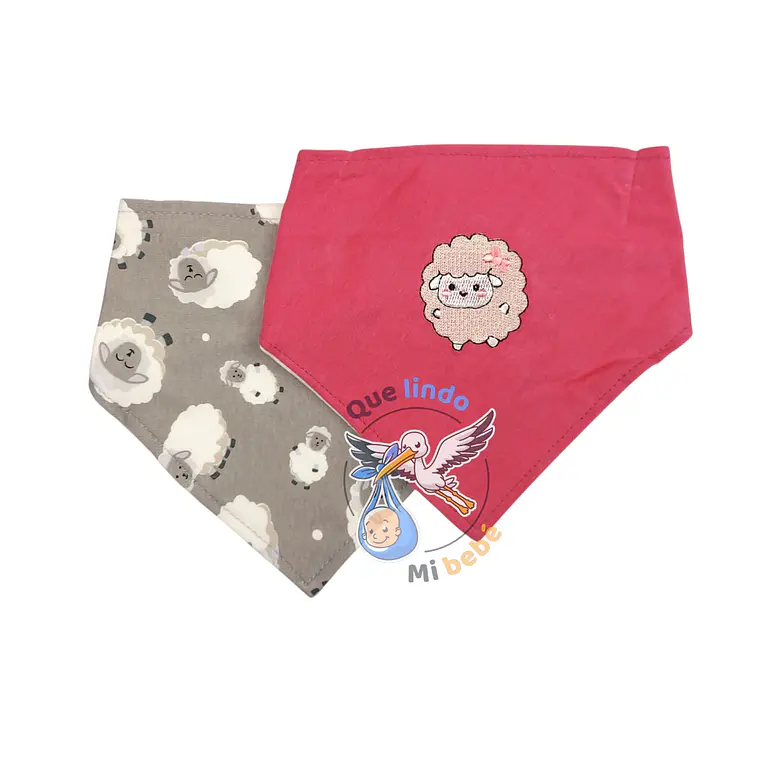 Set 2 Bandanas Ovejita 1