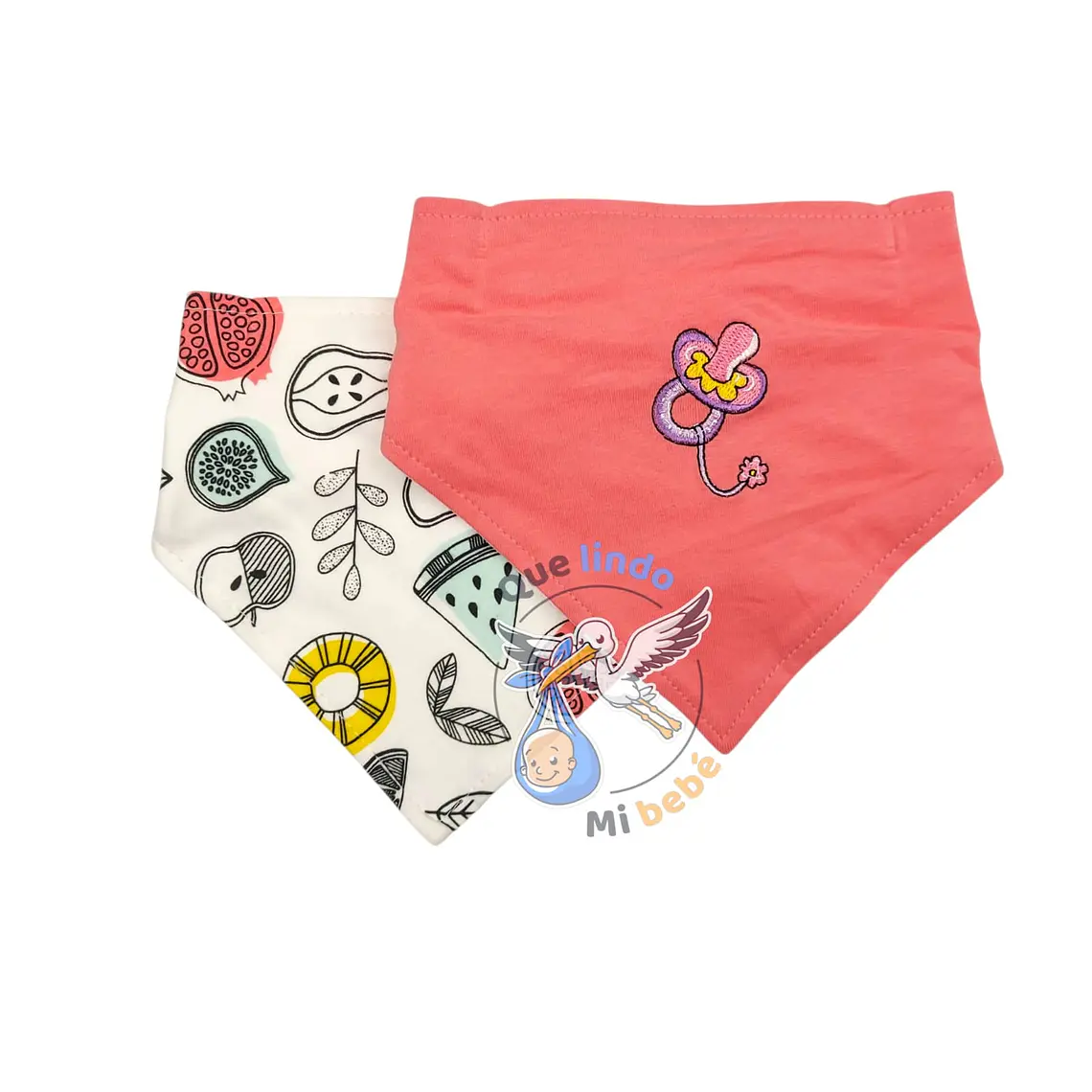 Set 2 Bandanas Chupete 1