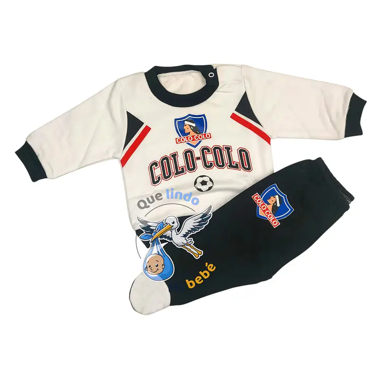 Conjunto Buzo Algodon Colo Colo 0/3 Meses 1