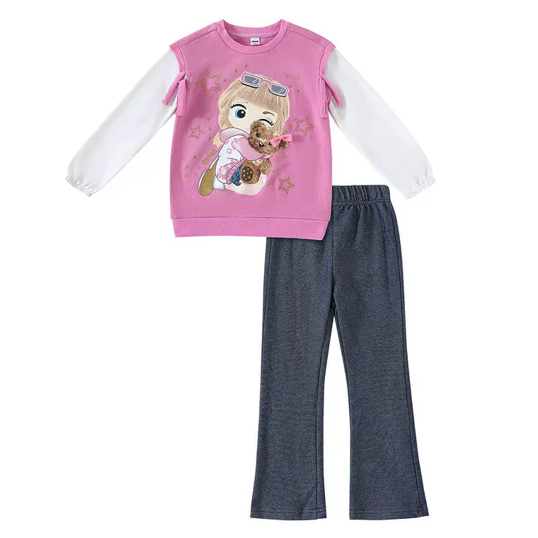 Set Buzo 2 Piezas 18/24 Meses Peluchito 1