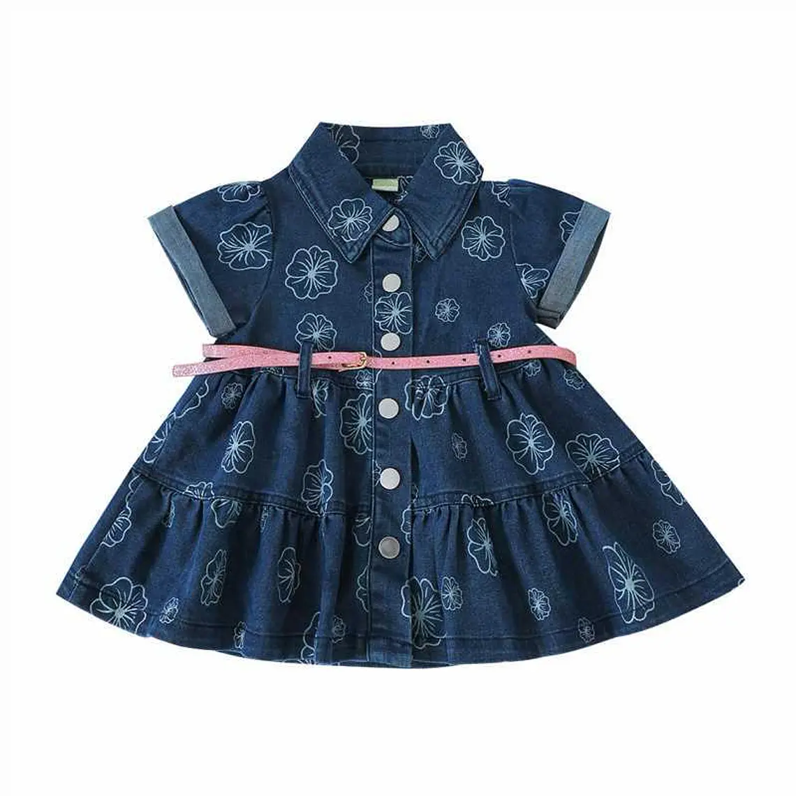 Vestido Estilo Mezclilla 3/6 Meses 1