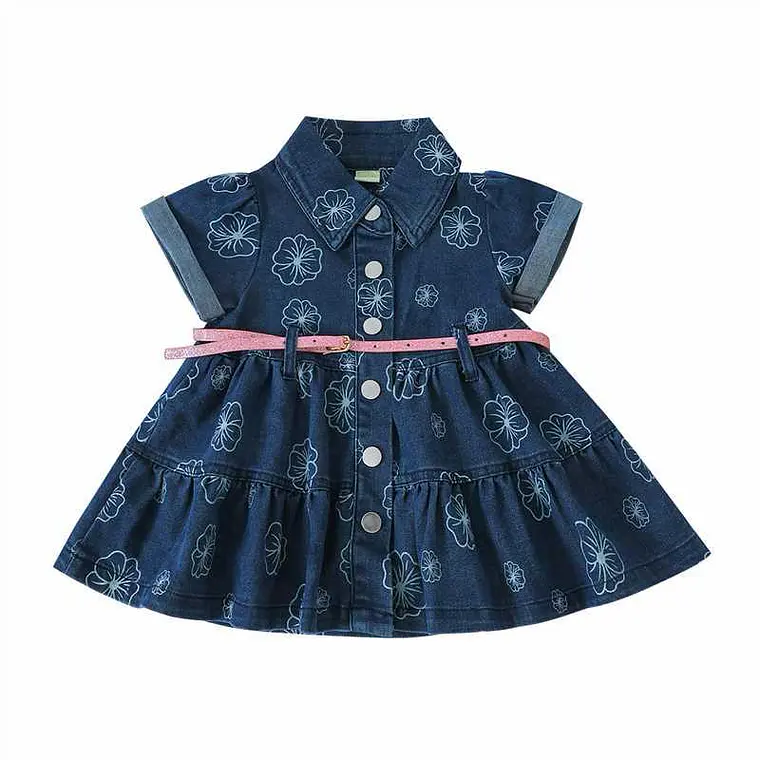 Vestido Estilo Mezclilla 36 Meses 1