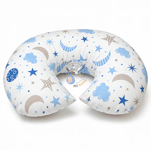 Cojín de Lactancia Celeste Universo