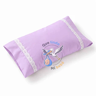 Almohadita con Funda Lila