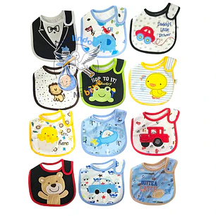Baberos Impermeables por Docena Niño X12BH21
