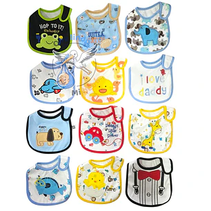 Baberos Impermeables por Docena Niño X12BH22