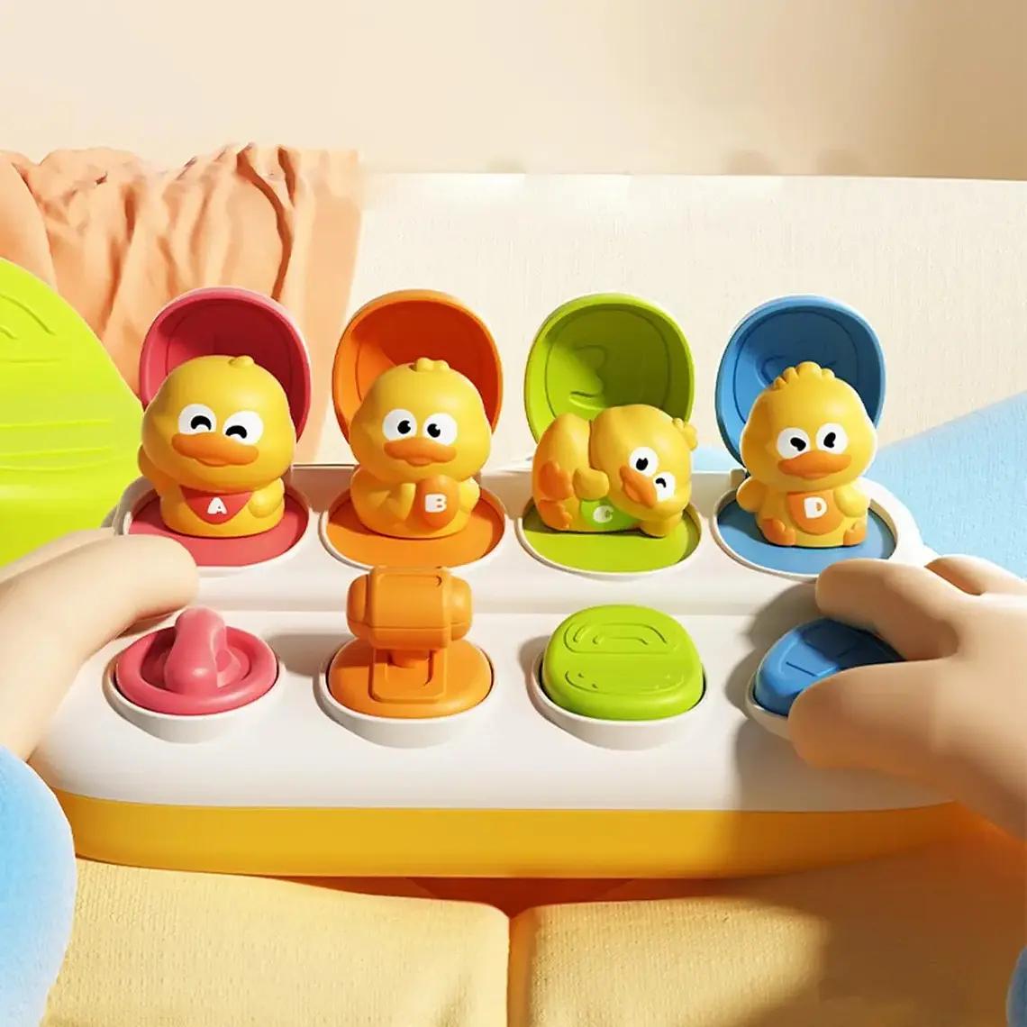 Juguete interactivo Patitos Pop Up  1