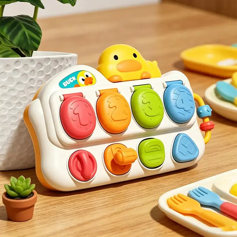 Juguete interactivo Patitos Pop Up  4