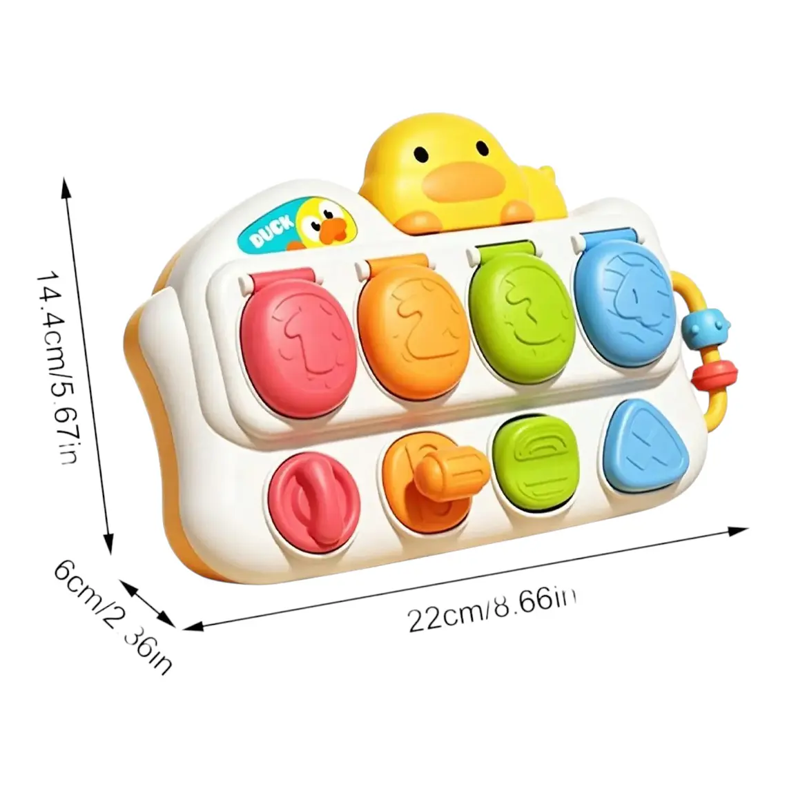 Juguete interactivo Patitos Pop Up  3