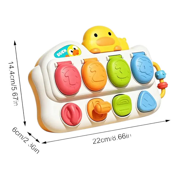 Juguete interactivo Patitos Pop Up  3