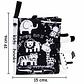 Libro Sensorial de Estimulación +3M Jungla Blanco/Negro - Miniatura 6