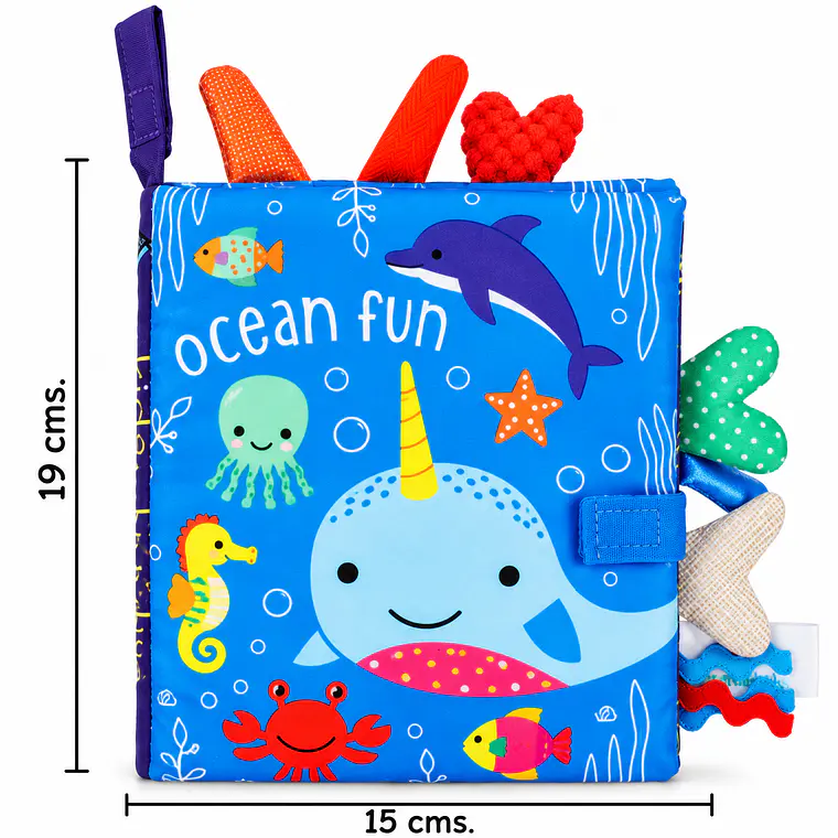 Libro Sensorial de Estimulación +3M Oceano 2