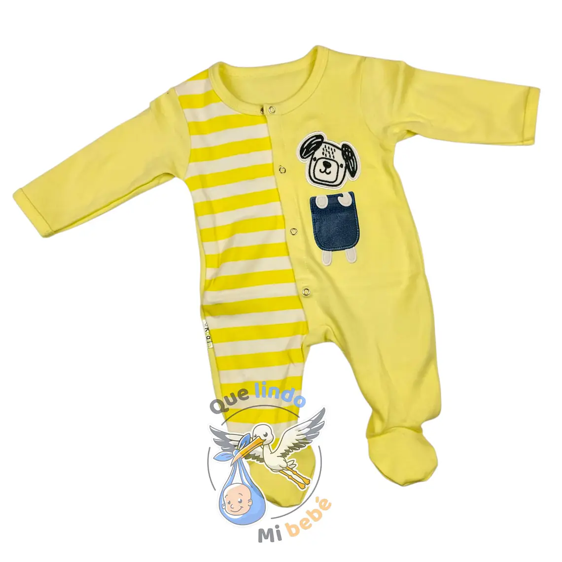 Osito Algodón 1 Pieza 0/3 Meses Perrito Amarillo 1