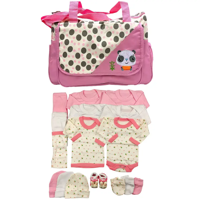 Pack Bolso + Ajuar 16 Piezas 0/3 Meses 1