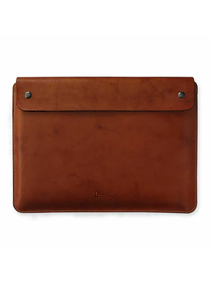 FUNDA CUERO ACOLCHADO PARA MACBOOK Y NOTEBOOK