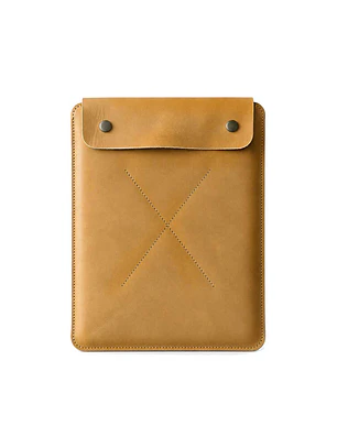 FUNDA DE CUERO IPAD ACOLCHADA