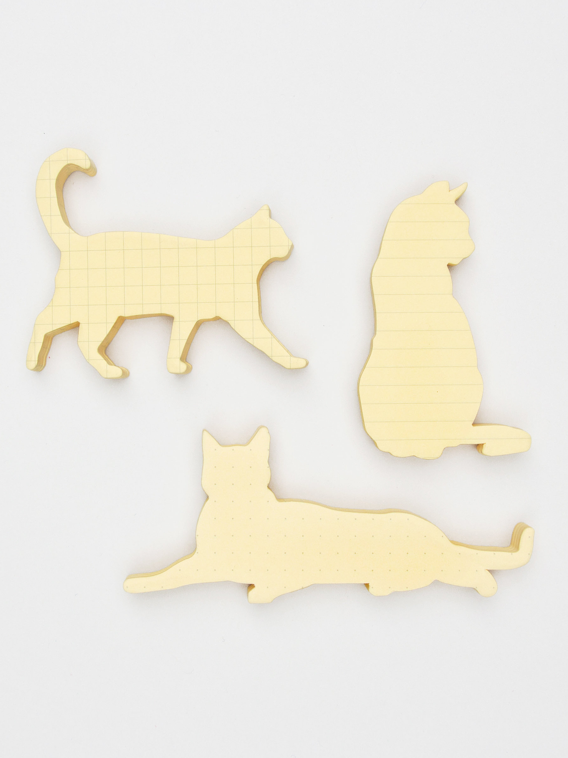 CAT STICKY NOTES - SET OF 3 1