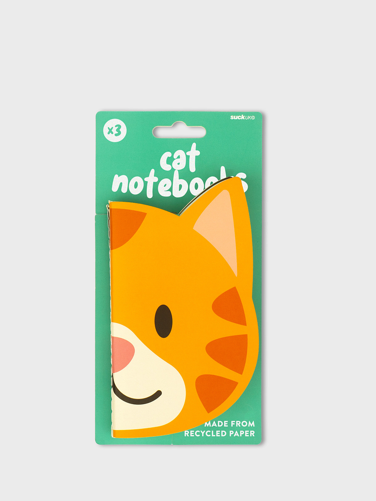 CAT SHAPED NOTEBOOKS 1