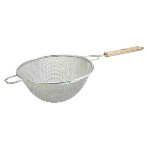 COLADOR FINO MALLA DOBLE 26 CM WINCO 12/24 WINCO