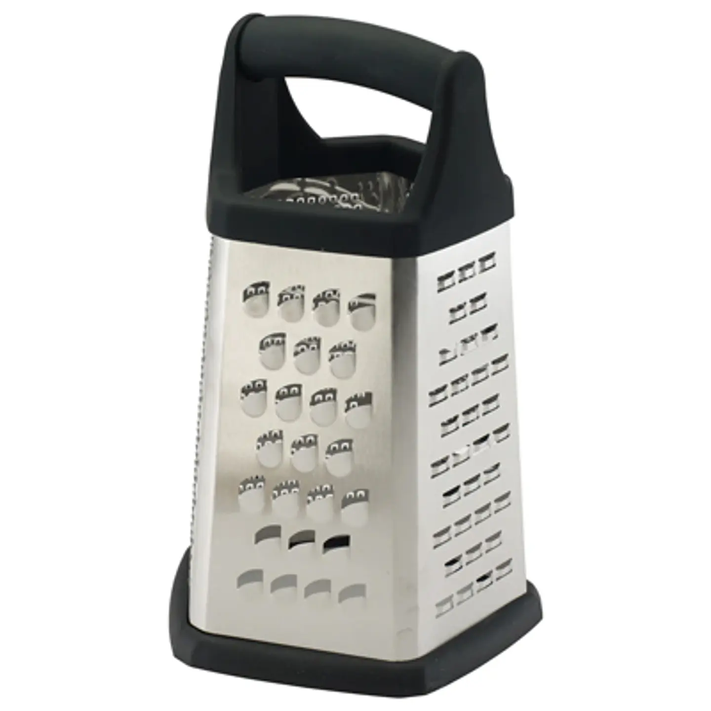 RALLADOR CON MANGO ANTIDESLIZANTE NEGRO WINCO 1