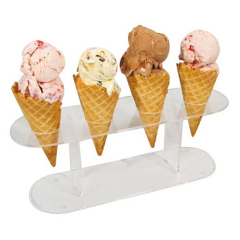 SOPORTE CONOS DE HELADO 30X10X11CM WINCO