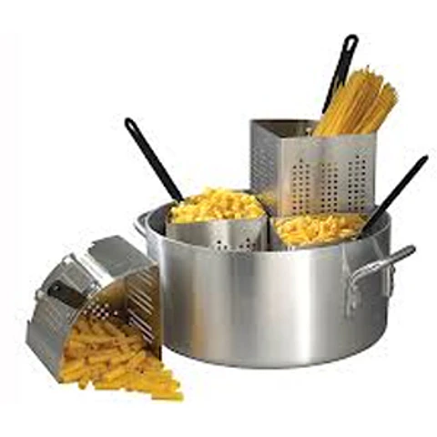 OLLA PASTA COCINA C/ 4 RECUADROS ALUMINIO SET WINCO