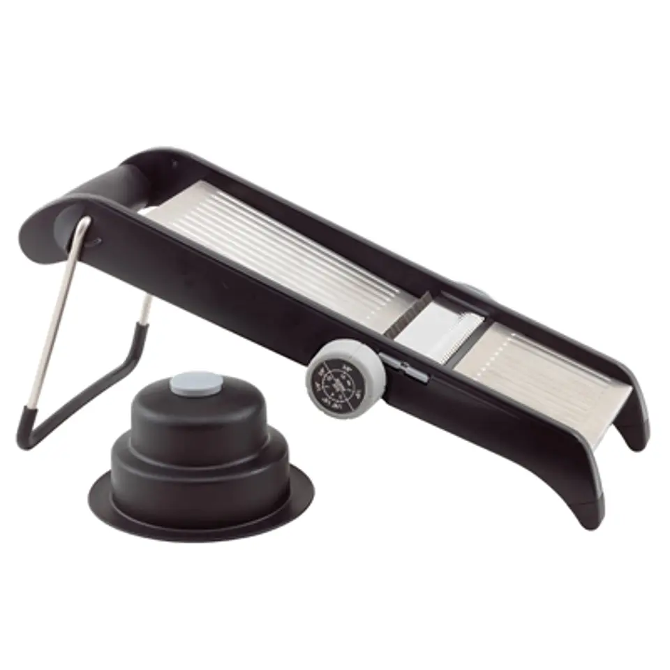 MANDOLINA ACERO CON SET DE CUCHILLOS WINCO 1