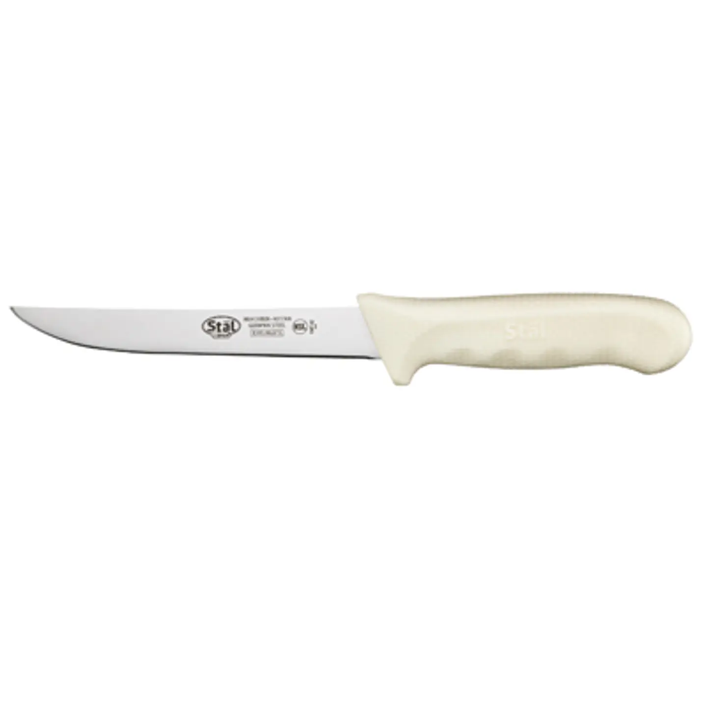 CUCHILLO CON MANGO PLASTICO BLANCO 15 CM WINCO 1