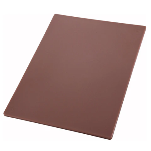 TABLA DE CORTAR CAFE 30X46X1,3 CM WINCO