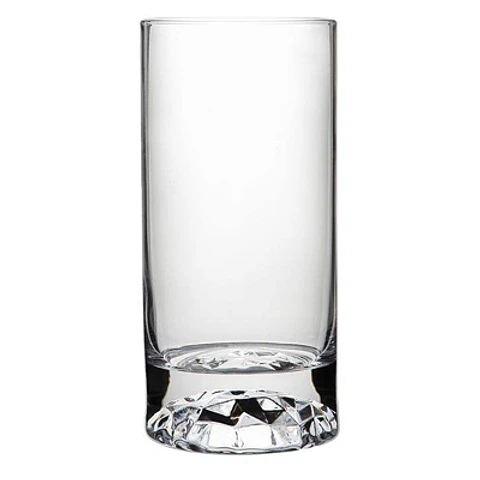 PACK 100 UNIDADES VASO CRISTAL ALTO CLUB 420CC NUDE