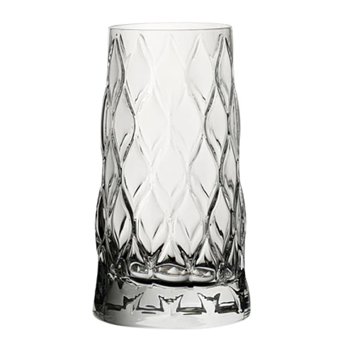 PACK 100 UNIDADES VASO VIDRIO ALTO 450CC LEAFY PASABAHCE