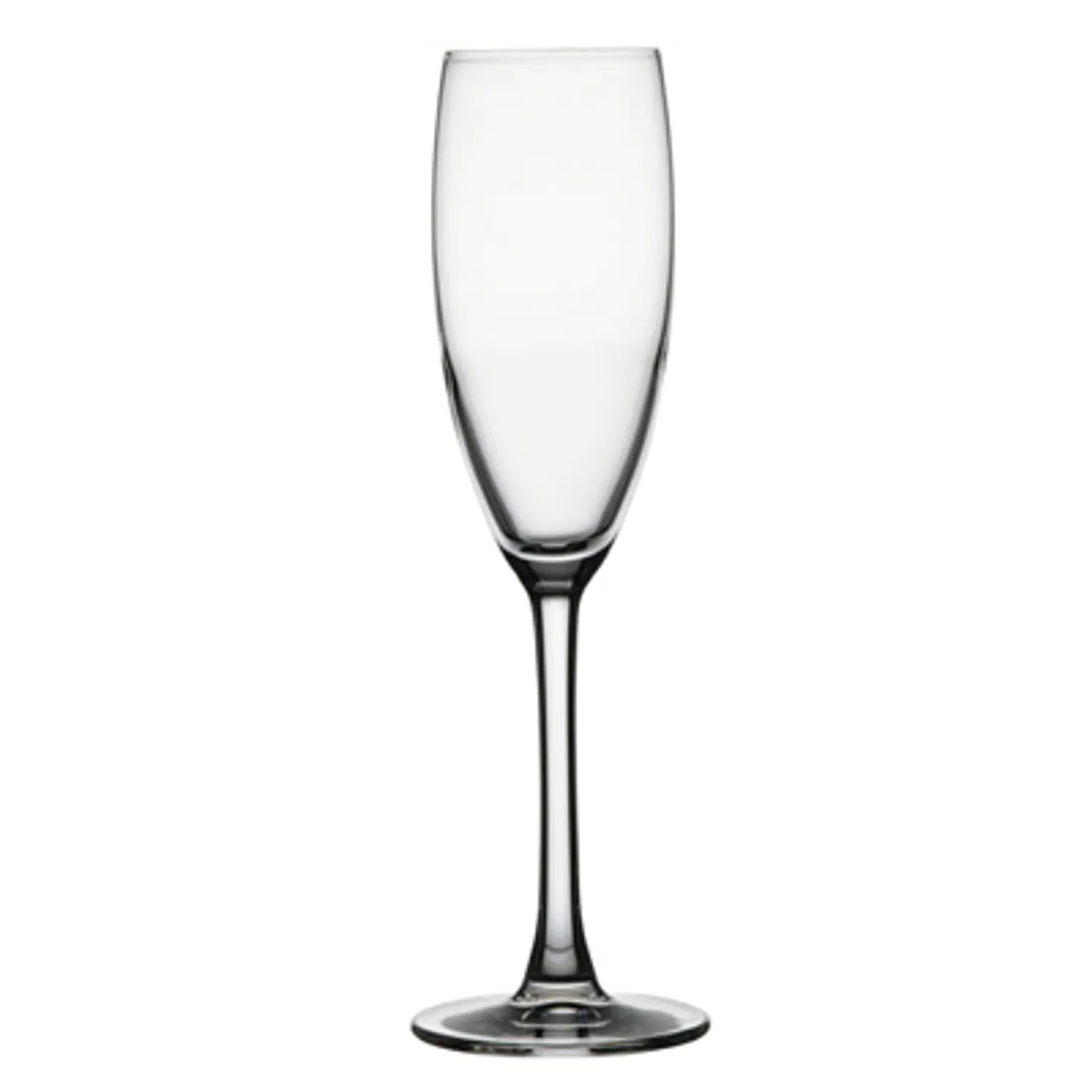 PACK 100 UNIDADES COPA CRISTAL FLUTE LINEA RESERVA 170 CC NUDE BY PASABAHCE 1