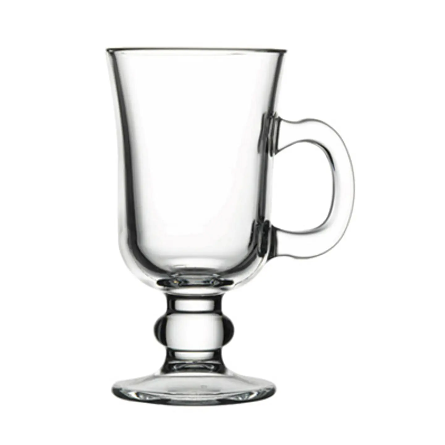 PACK 100 UNIDADES MUG VIDRIO CAFÉ IRISH COFFEE BILL 230CC PASABAHCE 1
