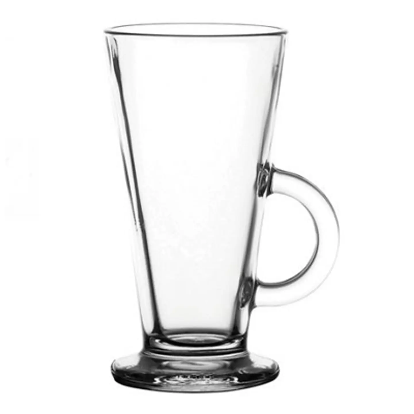 PACK 100 UNIDADES MUG VIDRIO CONICO 260CC COLOMBIAN PASABAHCE 1