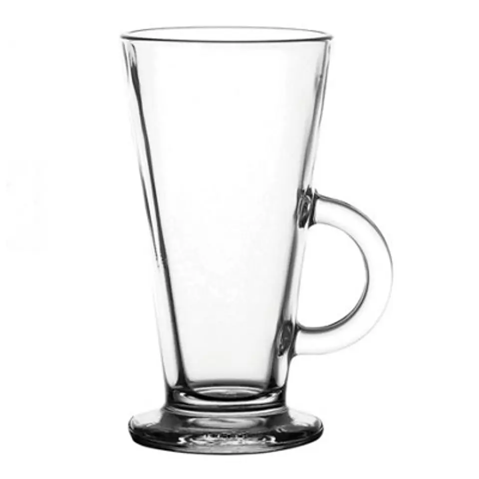 PACK 100 UNIDADES MUG VIDRIO CONICO 260CC COLOMBIAN PASABAHCE 1