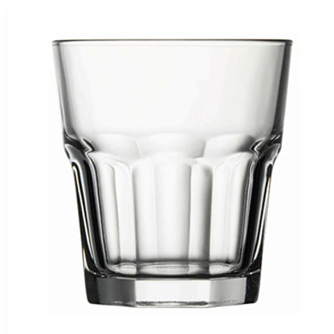 PACK 100 UNIDADES VASO VIDRIO BAJO TEMPLADO CASABLANCA 355CC PASABAHCE
