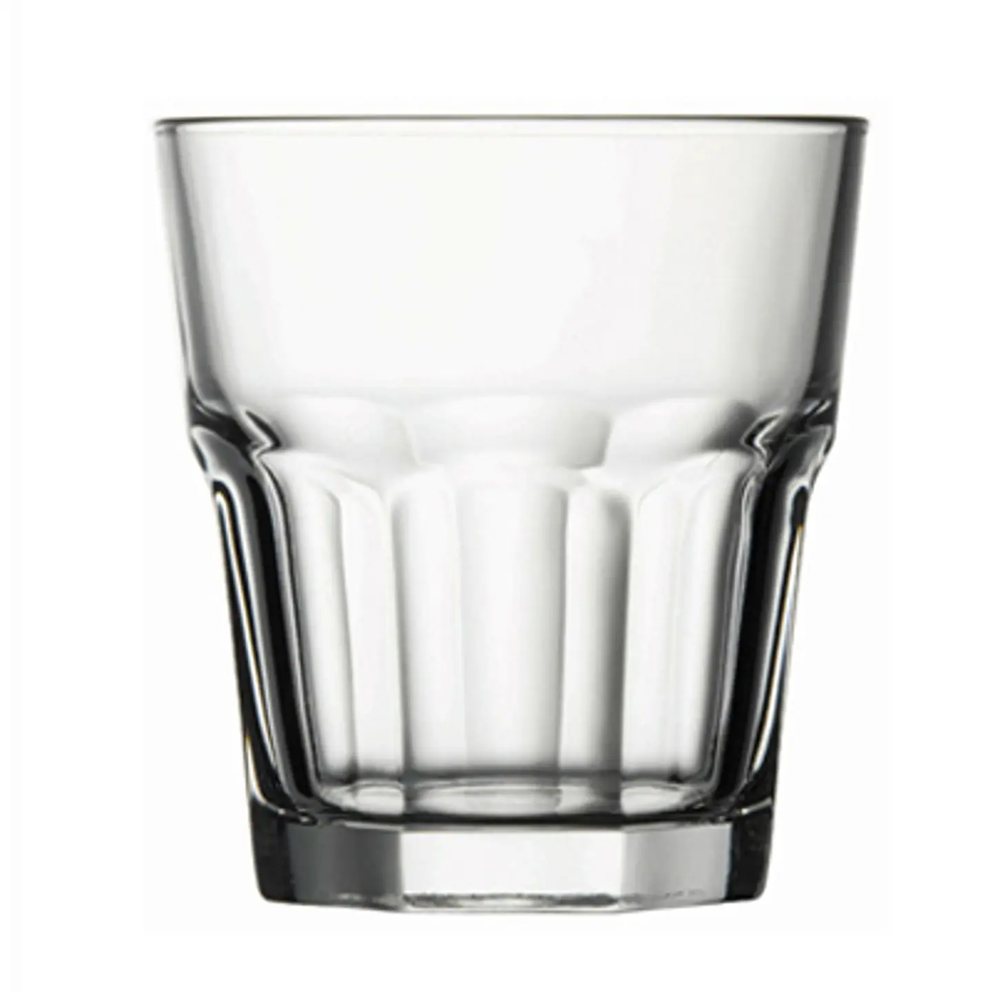 PACK 100 UNIDADES VASO VIDRIO BAJO TEMPLADO CASABLANCA 355CC PASABAHCE 1