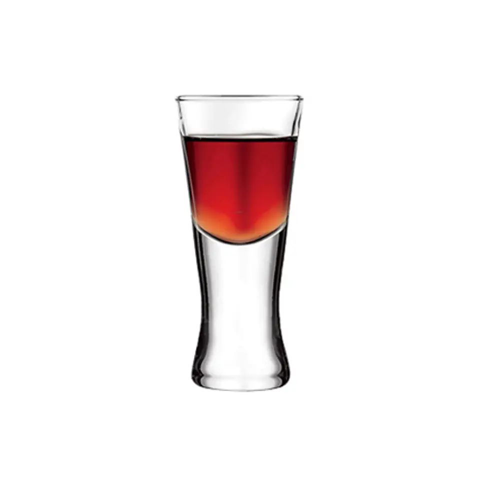 PACK 100 UNIDADES VASO VIDRIO SHOT 46CC PASABAHCE 1
