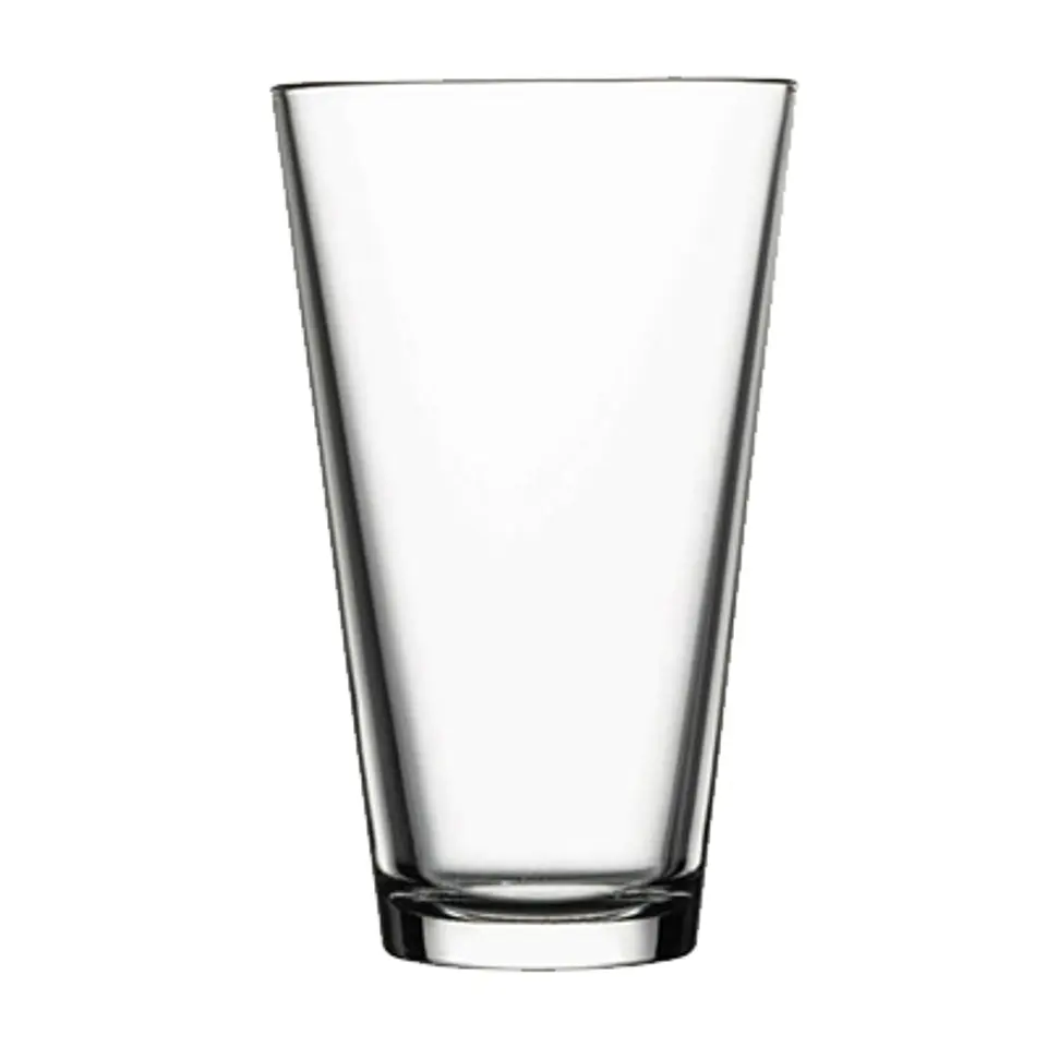 PACK 100 UNIDADES VASO VIDRIO ALTO CONICO CITY 340CC PASABAHCE 1
