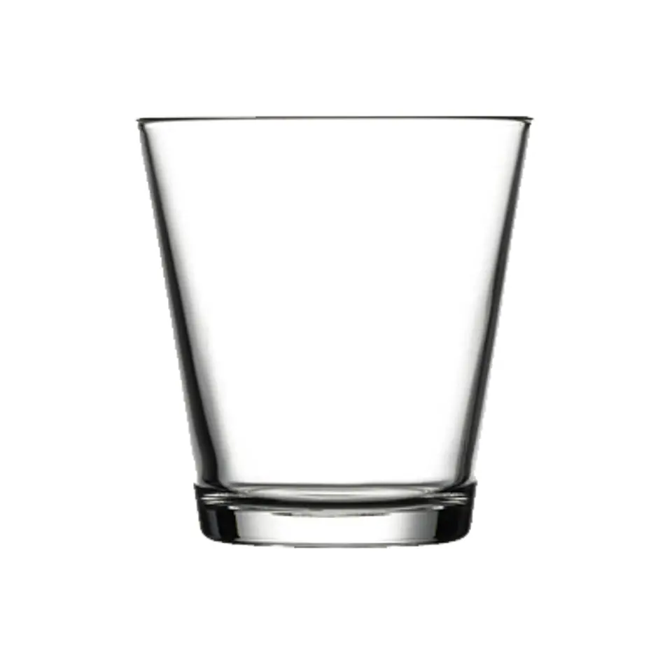 PACK 100 UNIDADES VASO VIDRIO CONICO CITY 190CC PASABAHCE 1